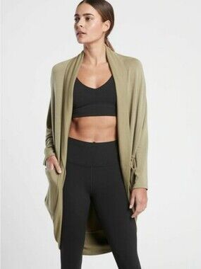 Athleta Ethereal Cocoon Wrap Cardigan